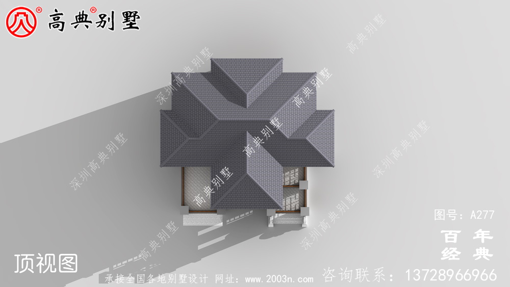 三層帶陽臺車庫新農村建設建造小別墅設計圖_鄉村自建房設計圖