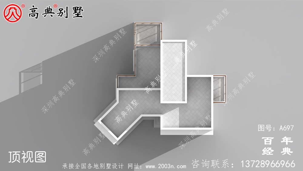 三层现代实用小别墅设计图_现代三层住宅设计