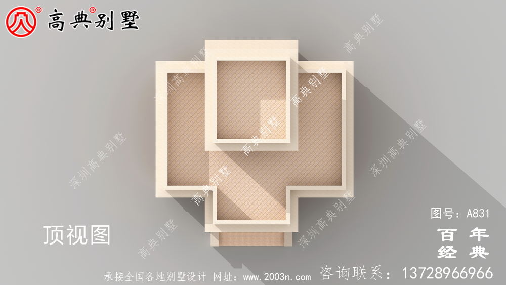 大氣三層平臺(tái)歐式別墅設(shè)計(jì)工程圖紙_別墅設(shè)計(jì)效果圖紙