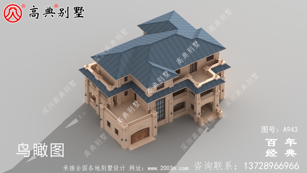 农村三层车库实用型别墅设计图_新农村别墅的布局图设计