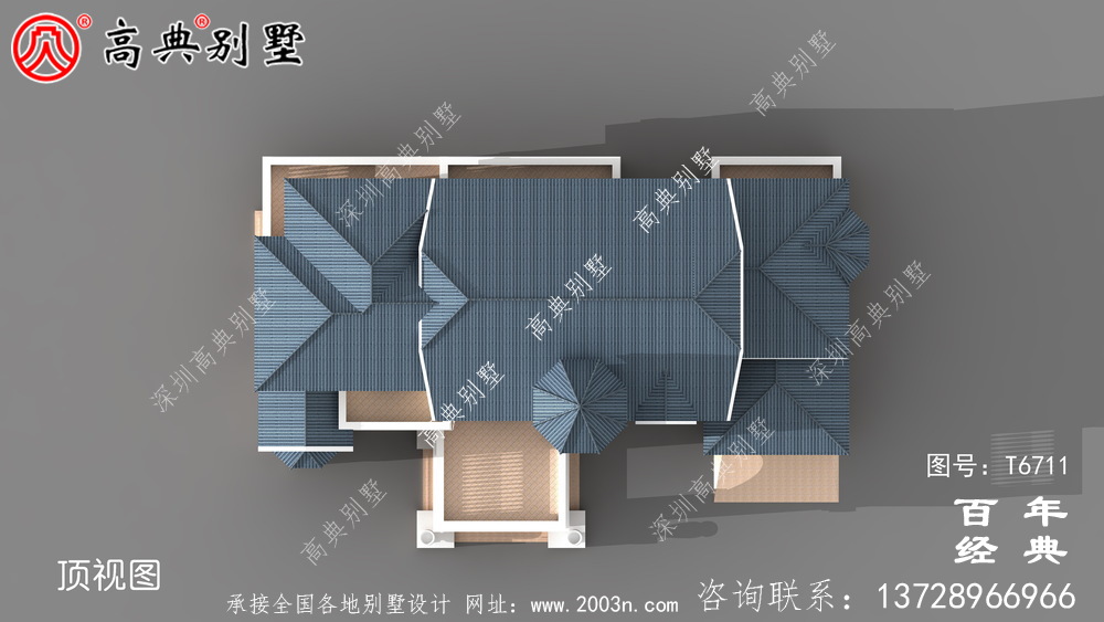 復式三層豪華別墅設計圖紙_農村三層自建房設計圖